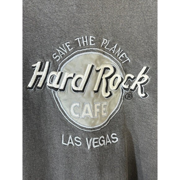 Vintage Hard Rock Cafe Las Vegas Nevada Save The Planet Crewneck Sweater XL‎ USA - Picture 4 of 8